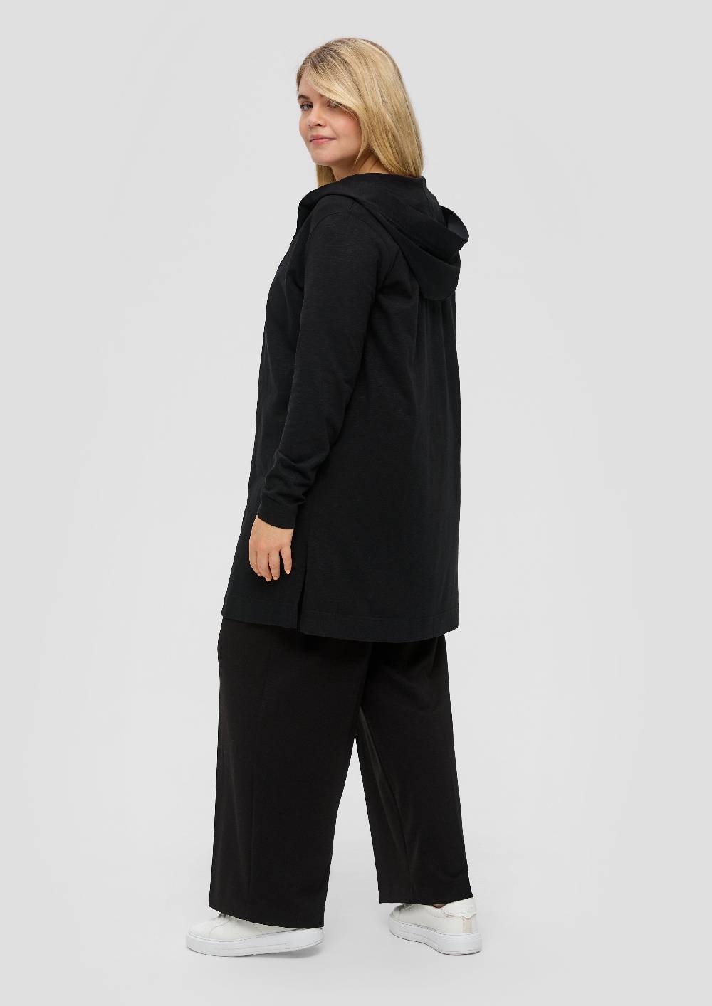 S.Oliver Strickjacke Mit Flammgarnstruktur