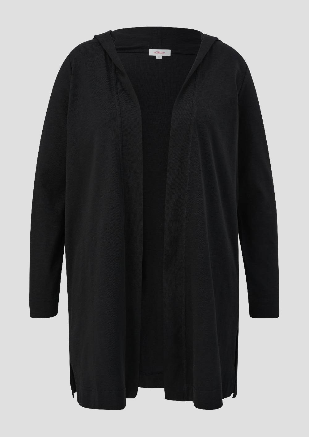 S.Oliver Strickjacke Mit Flammgarnstruktur