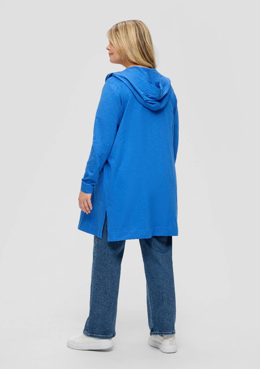 S.Oliver Strickjacke Mit Flammgarnstruktur