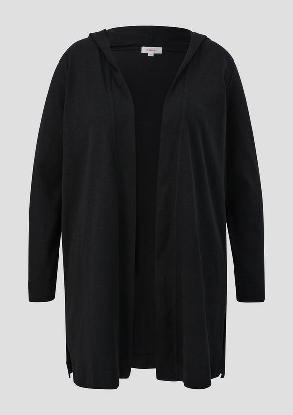 s.Oliver Strickjacke mit Flammgarnstruktur