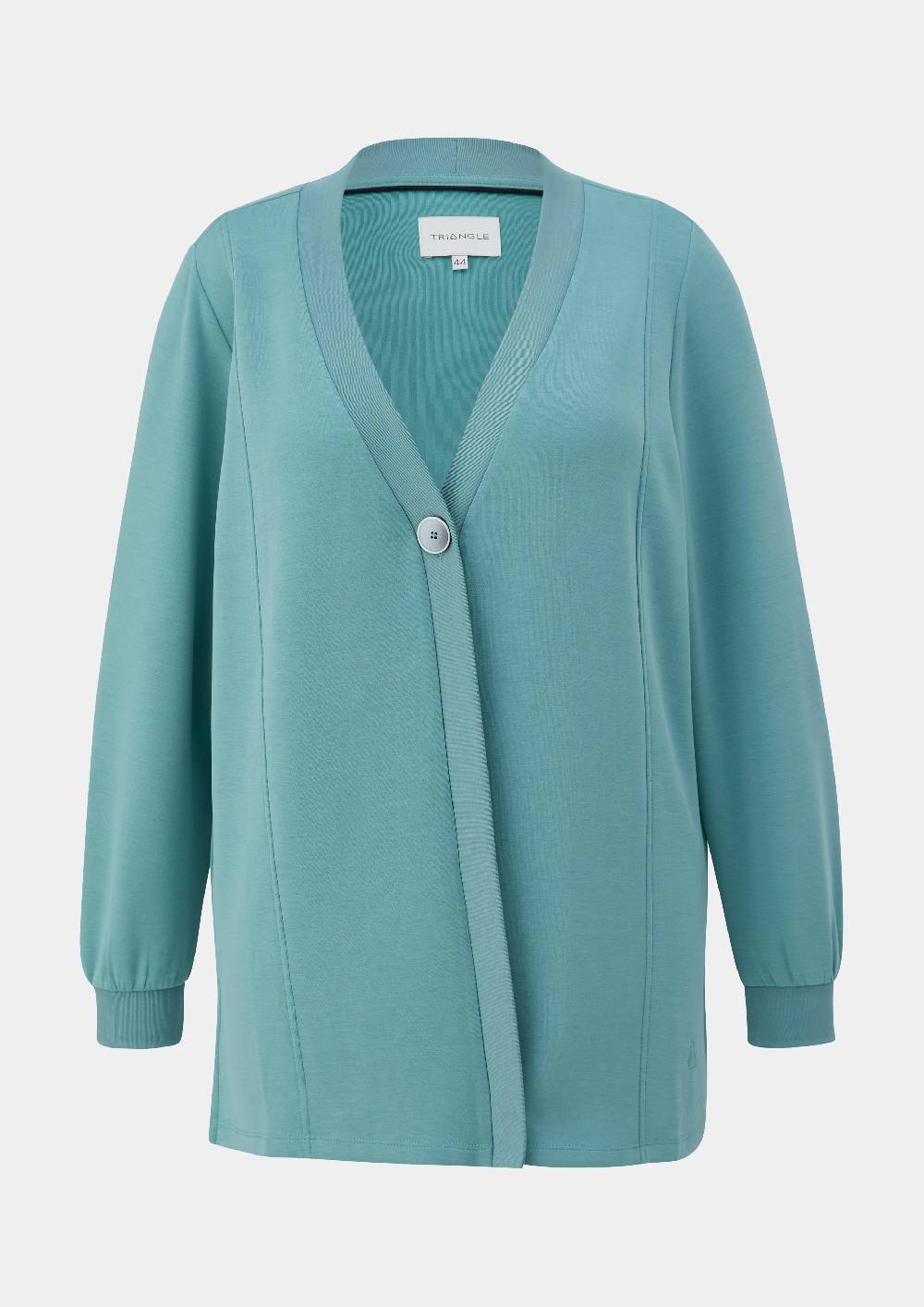 S.Oliver Strickjacke Mit Rippblende