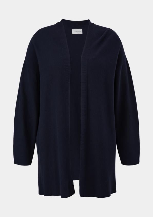 S.Oliver Strickjacke Mit Rippblende