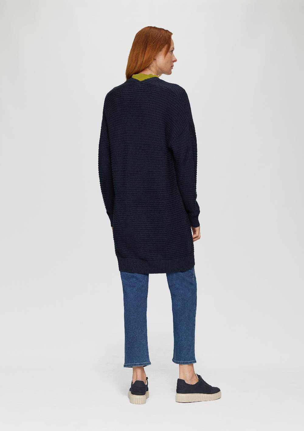 S.Oliver Strickjacke Mit Strukturmuster