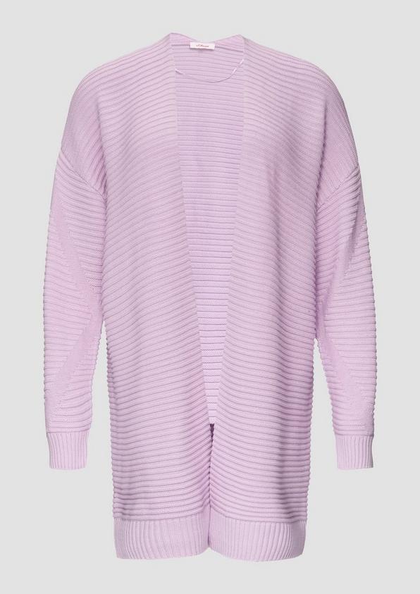 s.Oliver Strickjacke mit Strukturmuster