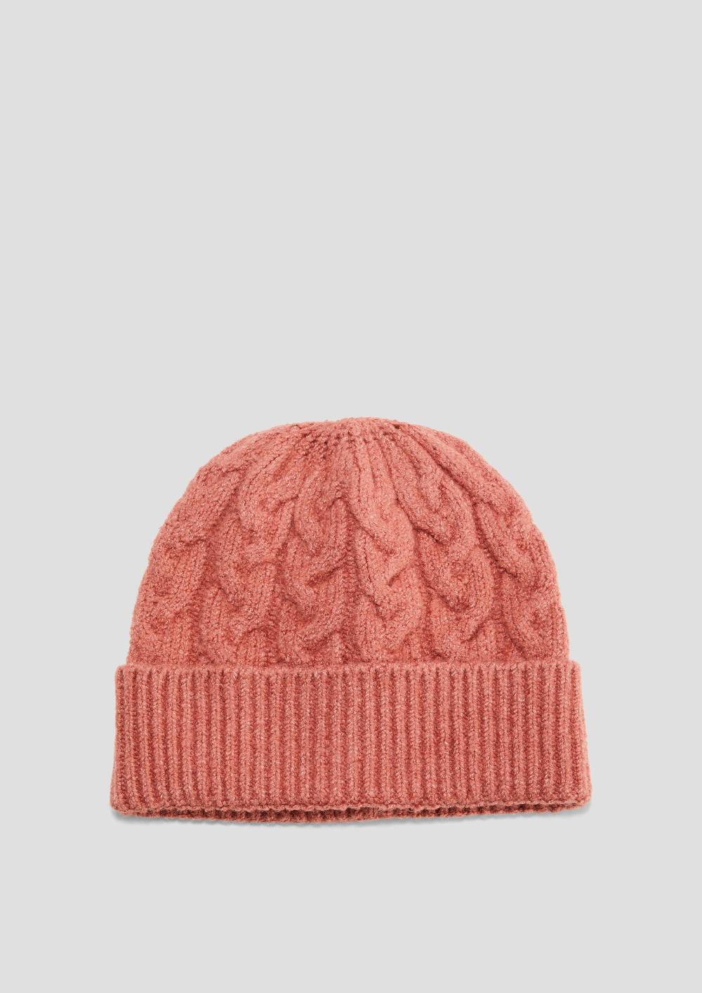 S.Oliver Strickmütze Aus Baumwollmix