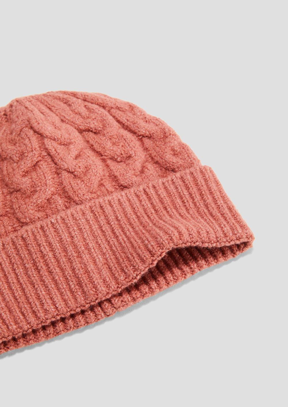 S.Oliver Strickmütze Aus Baumwollmix