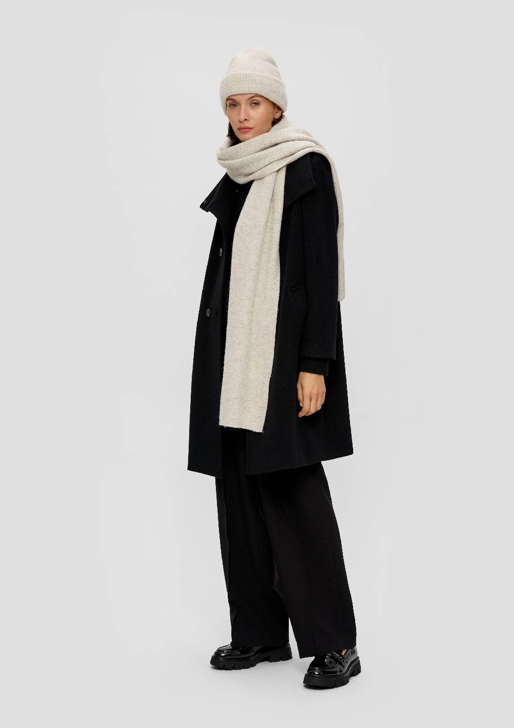 S.Oliver Strickmütze Aus Wollmix