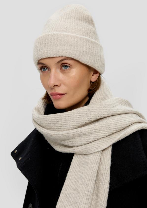 s.Oliver Strickmütze aus Wollmix