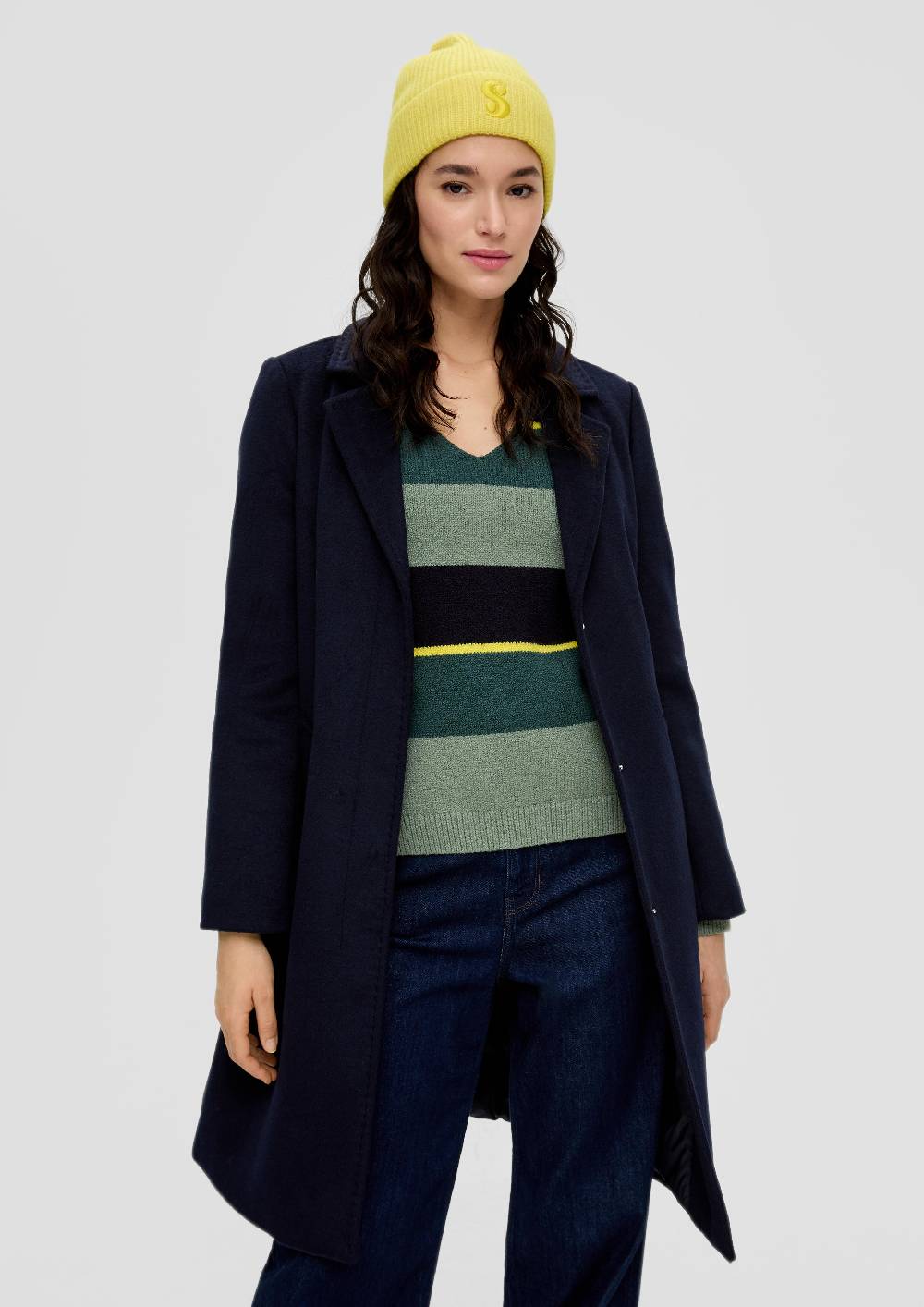 S.Oliver Strickmütze Mit Logo-Stickerei