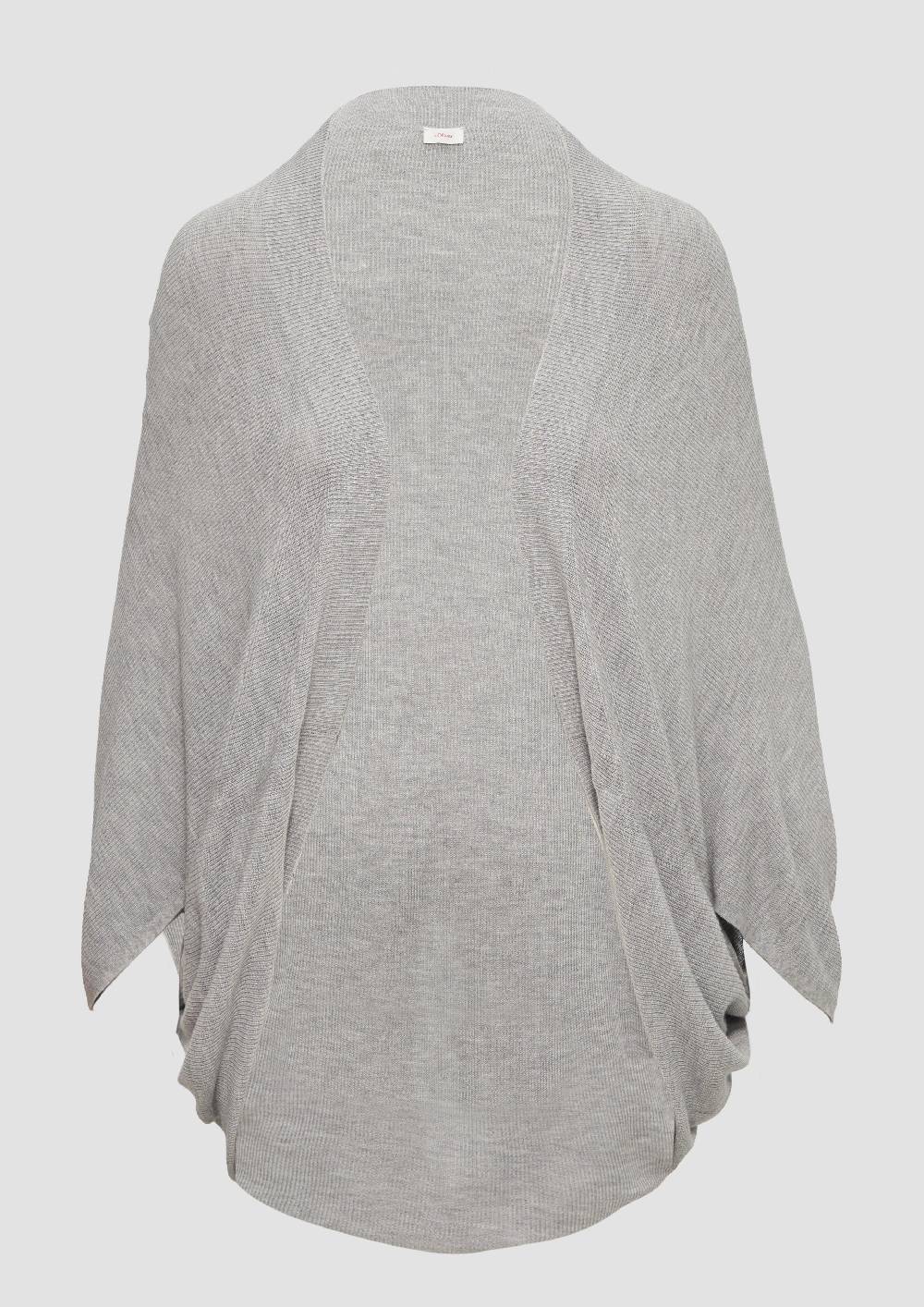 S.Oliver Strickponcho Aus Viskosemix