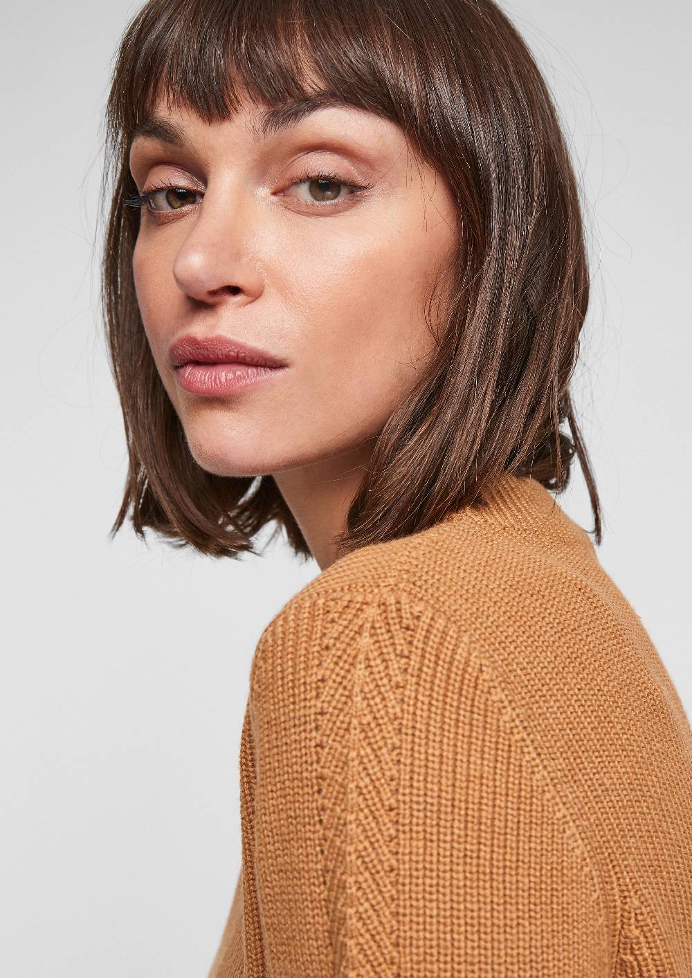 S.Oliver Strickpulli Mit Stehkragen