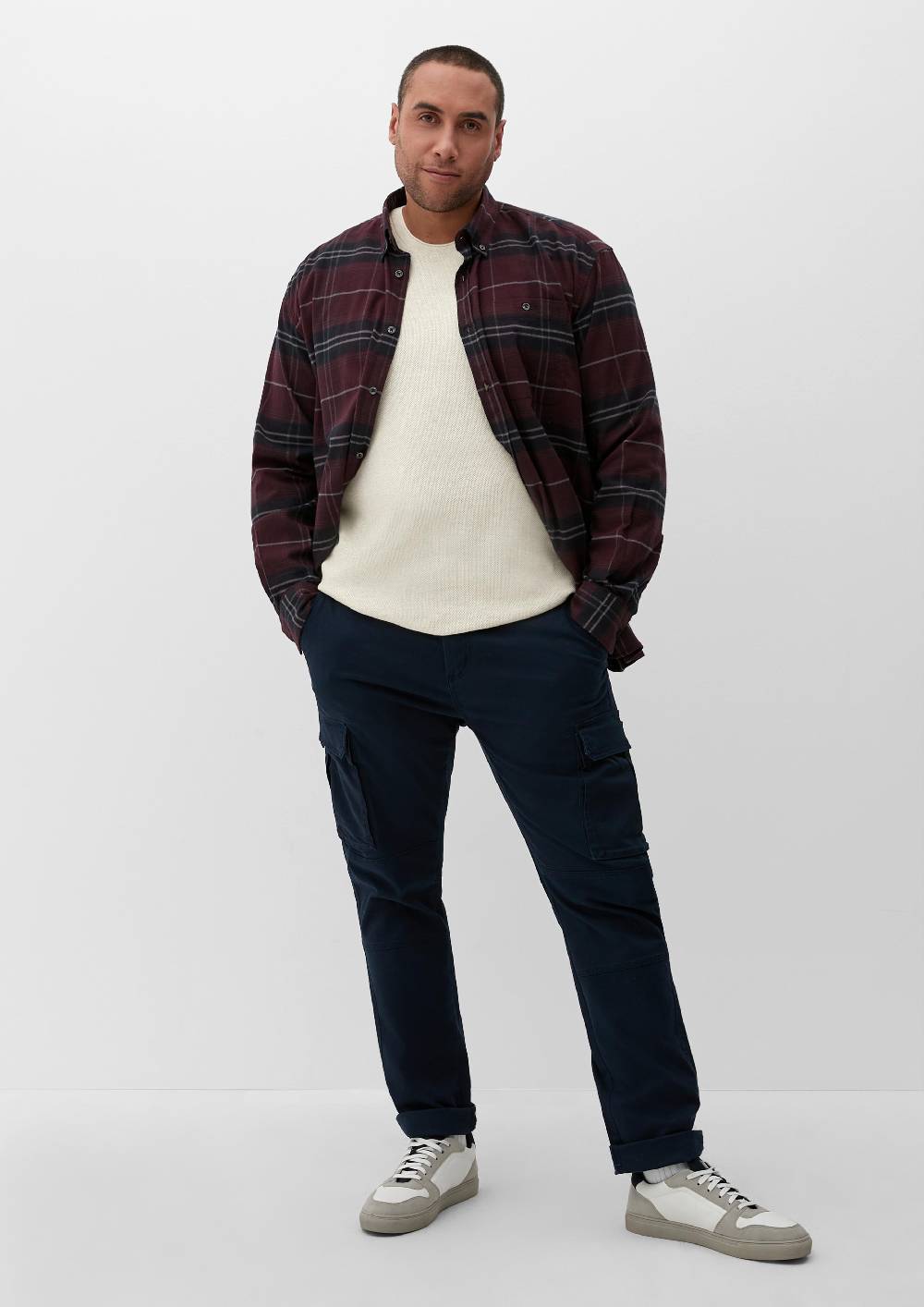 S.Oliver Strickpullover Aus Baumwolle