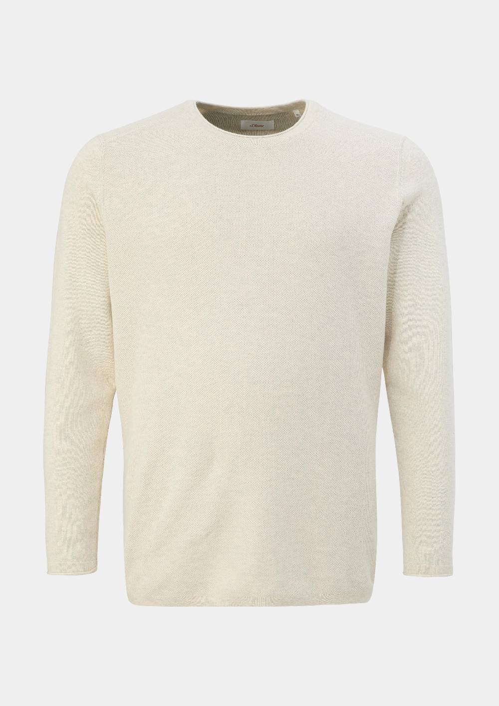 S.Oliver Strickpullover Aus Baumwolle