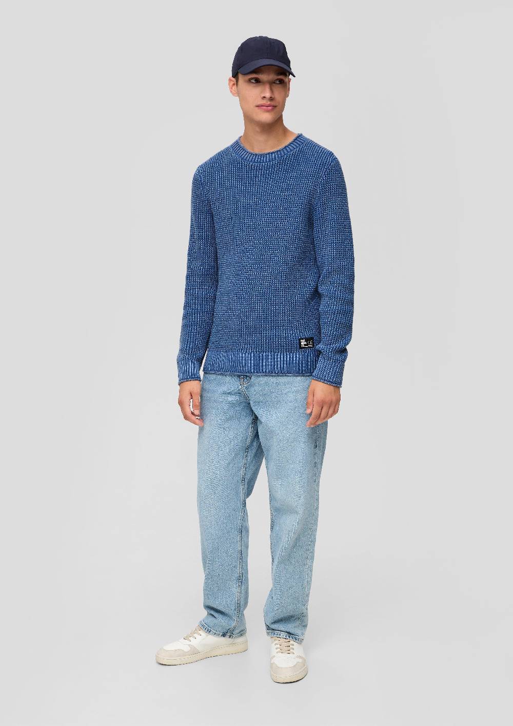 S.Oliver Strickpullover Aus Baumwolle