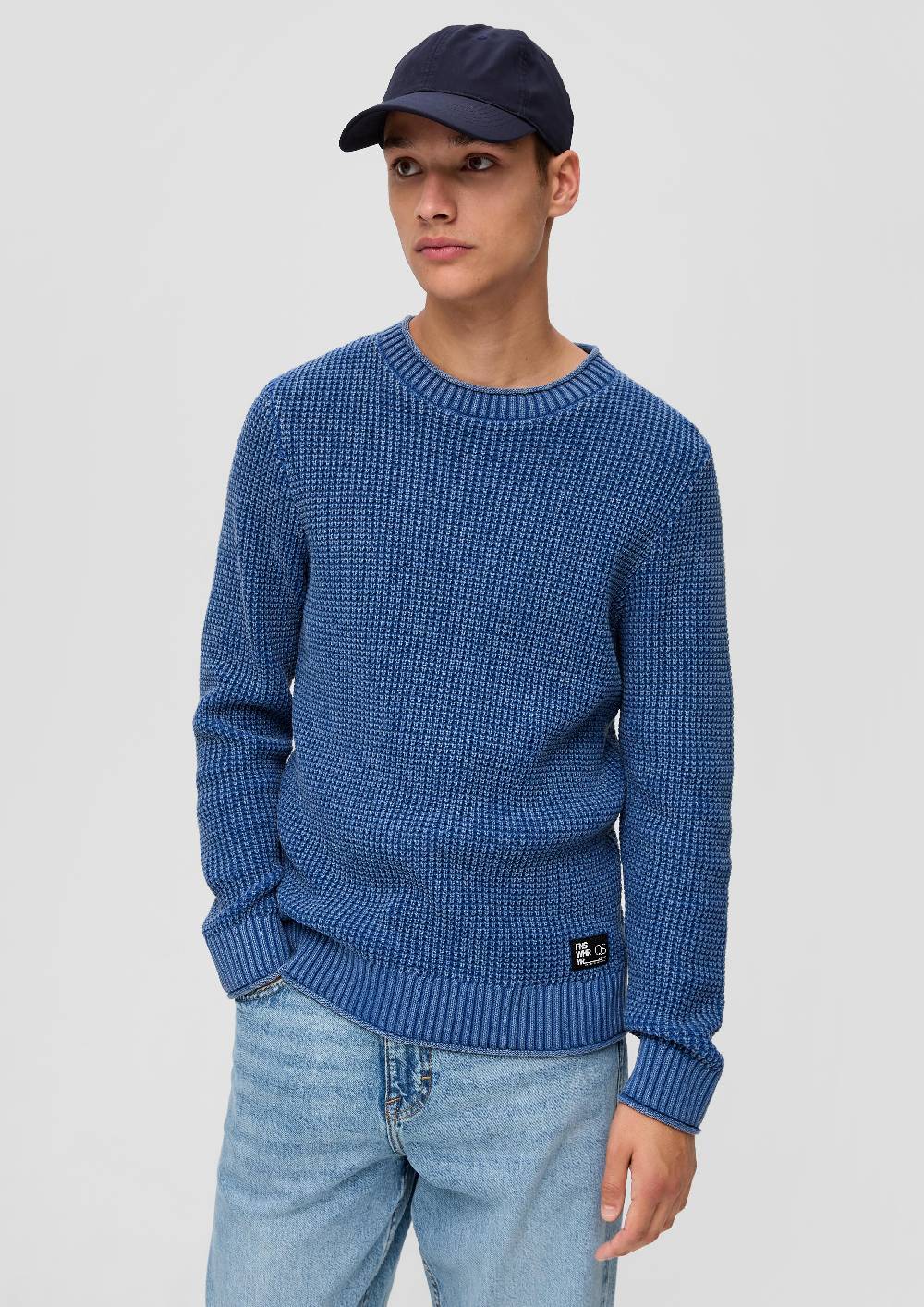 S.Oliver Strickpullover Aus Baumwolle