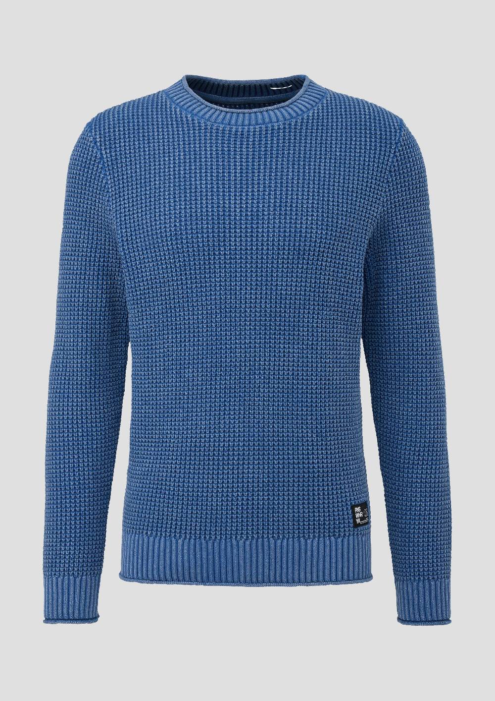 S.Oliver Strickpullover Aus Baumwolle