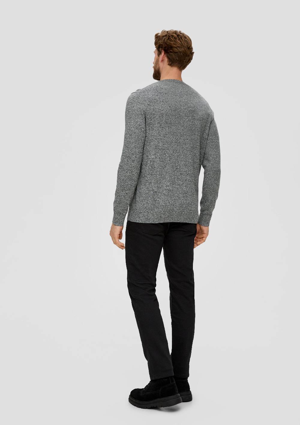 S.Oliver Strickpullover Aus Effektgarn