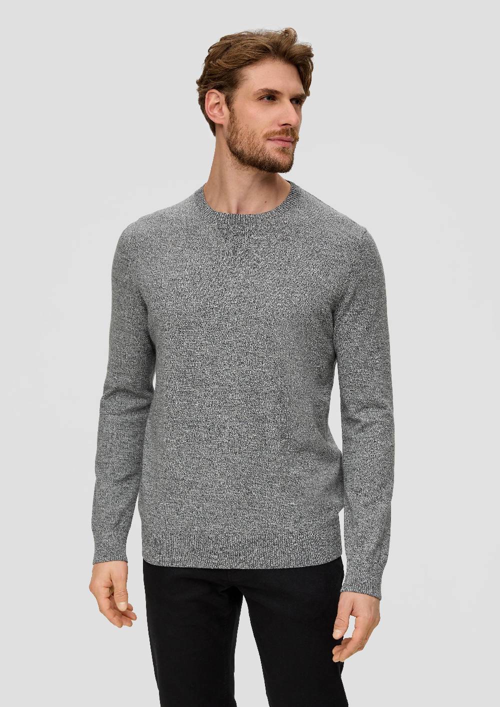 S.Oliver Strickpullover Aus Effektgarn