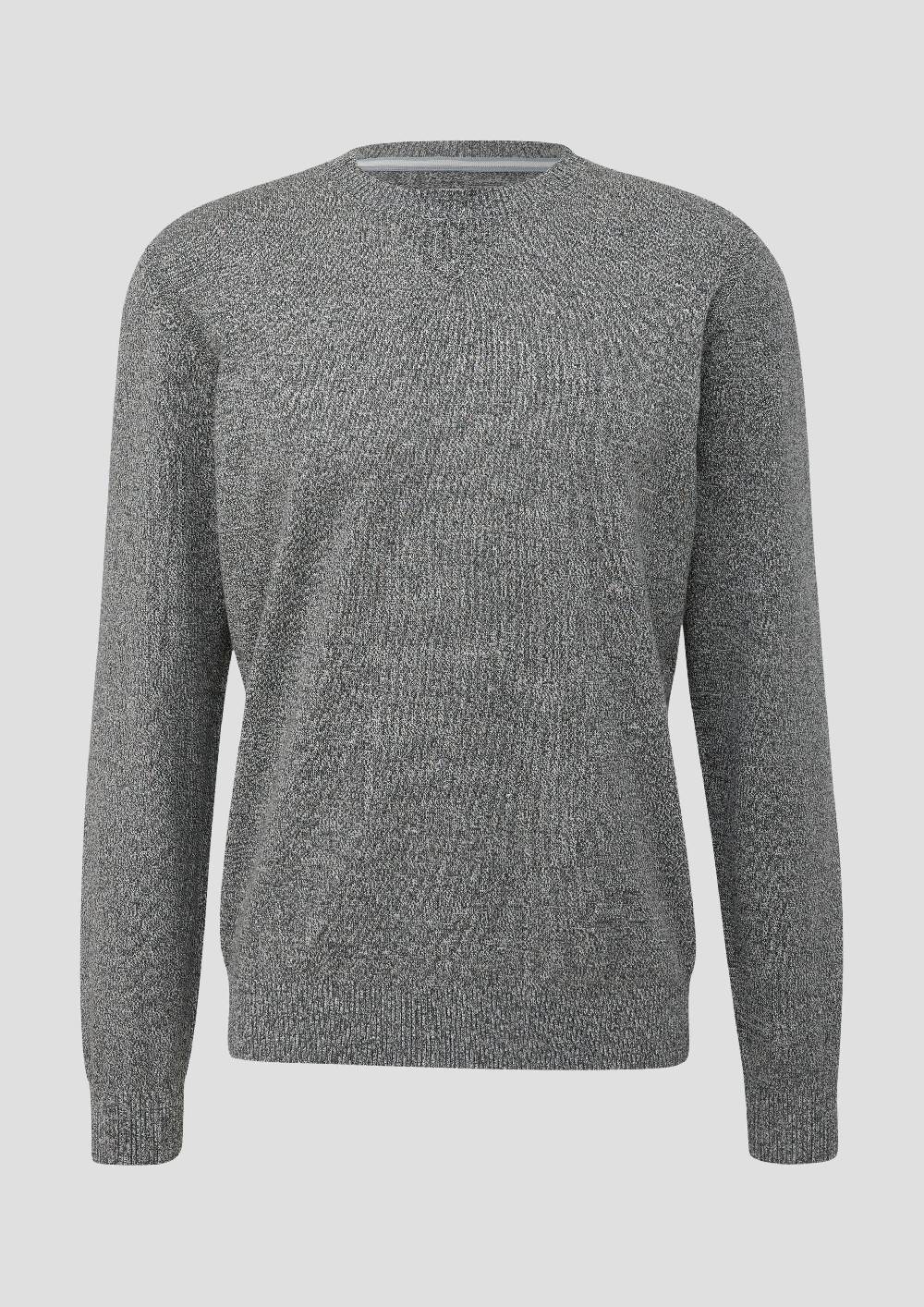 S.Oliver Strickpullover Aus Effektgarn