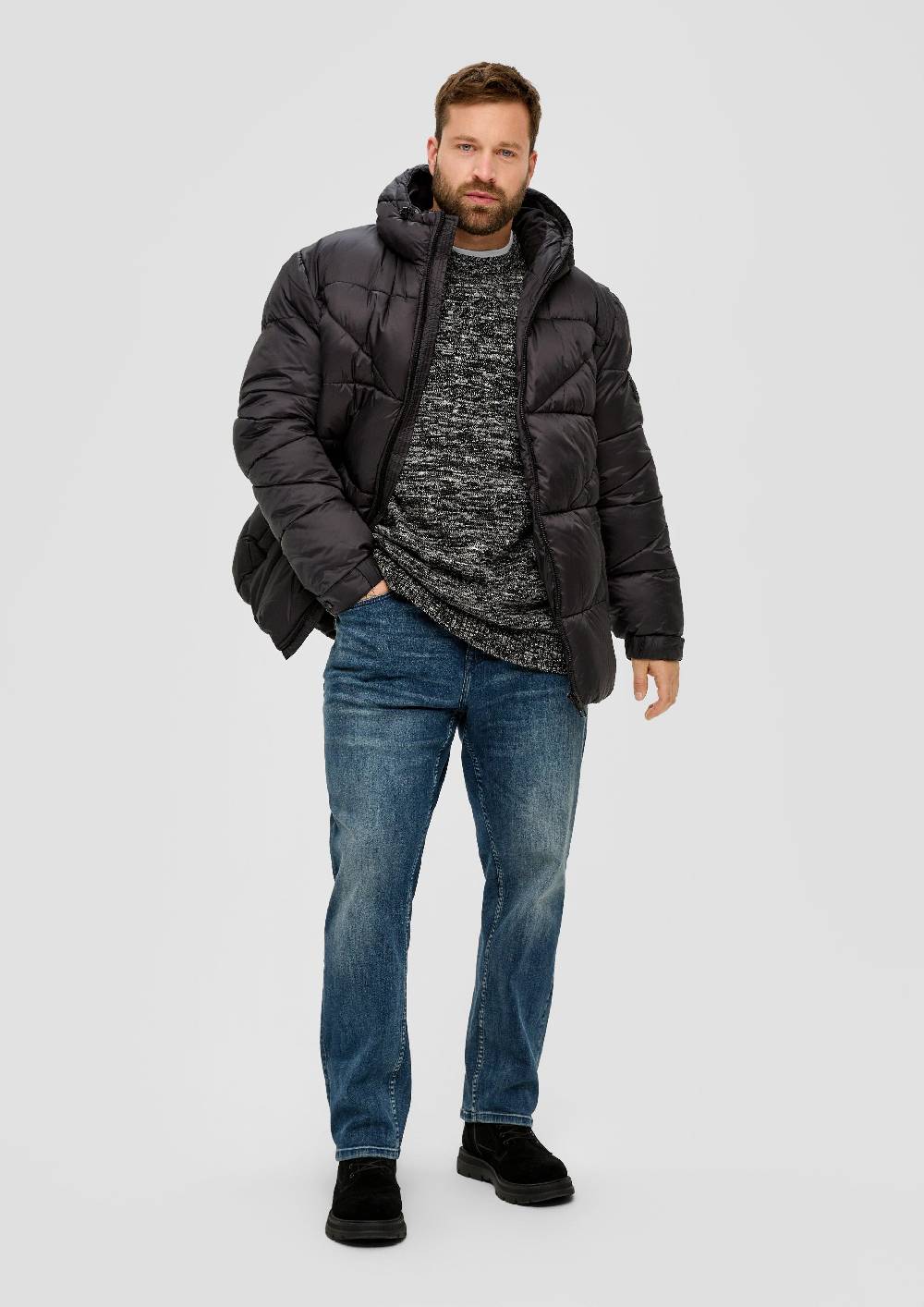 S.Oliver Strickpullover Aus Effektgarn