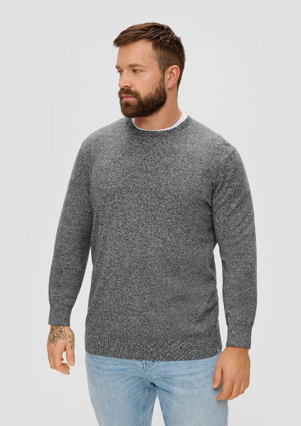 S.Oliver Strickpullover Aus Effektgarn