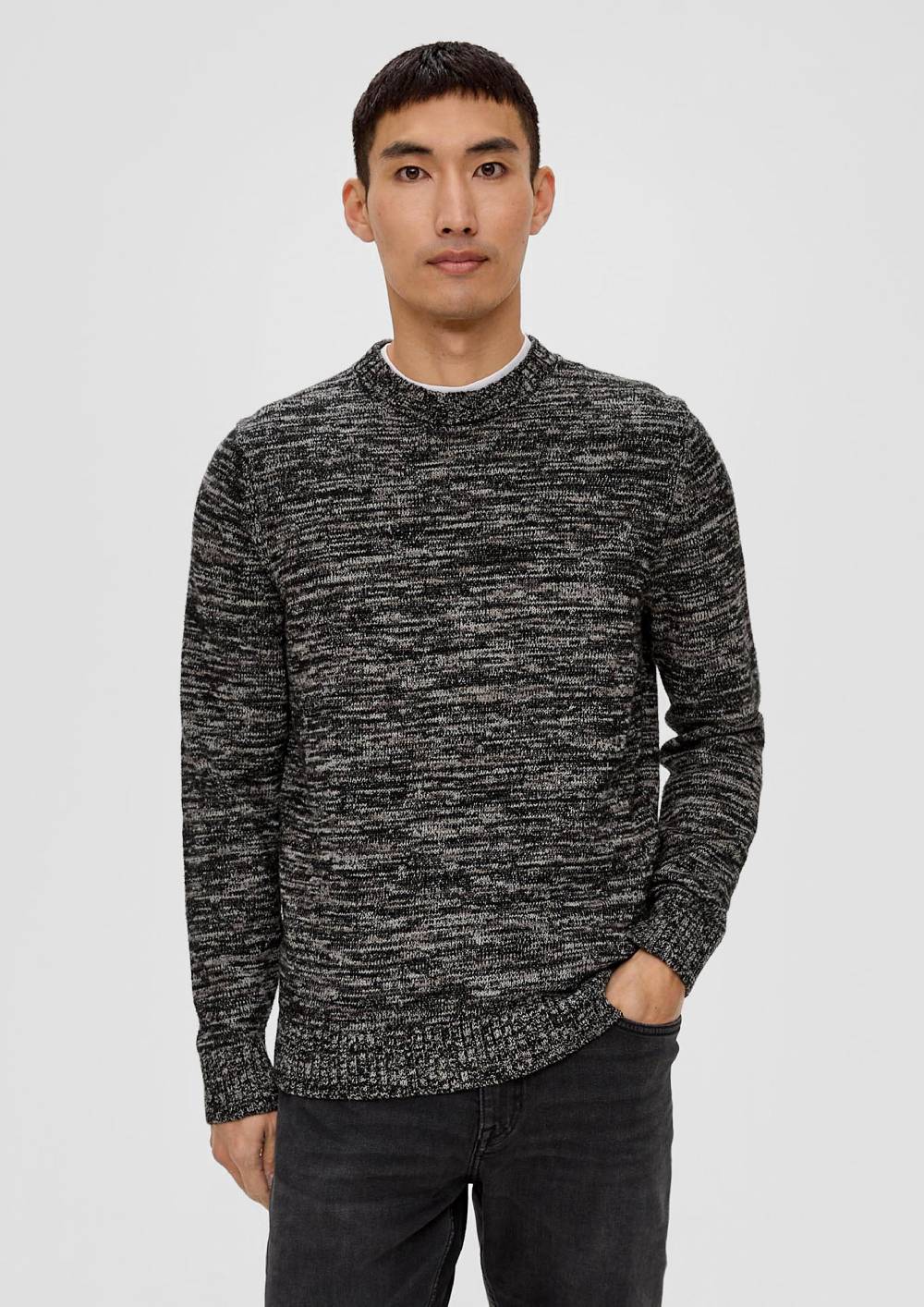 S.Oliver Strickpullover Aus Effektgarn
