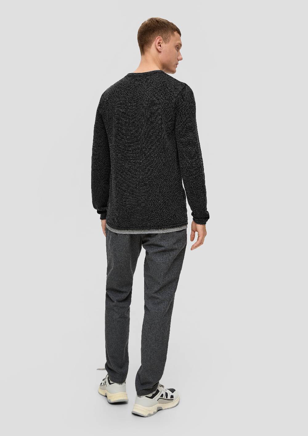 S.Oliver Strickpullover Aus Reiner Baumwolle