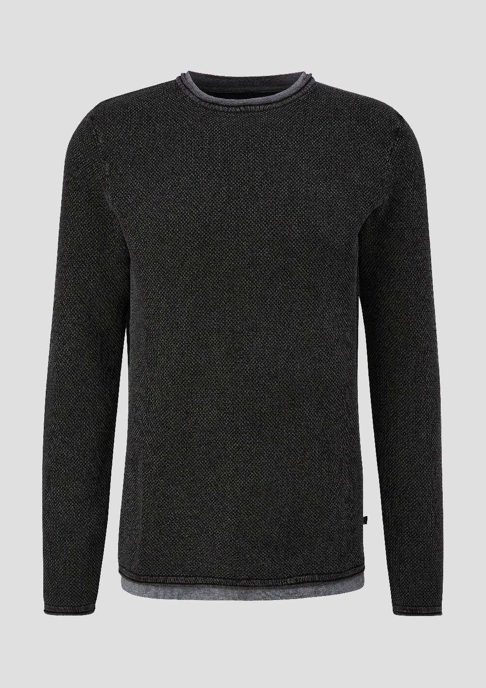 S.Oliver Strickpullover Aus Reiner Baumwolle