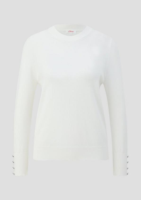 s.Oliver Strickpullover aus Viskosemix
