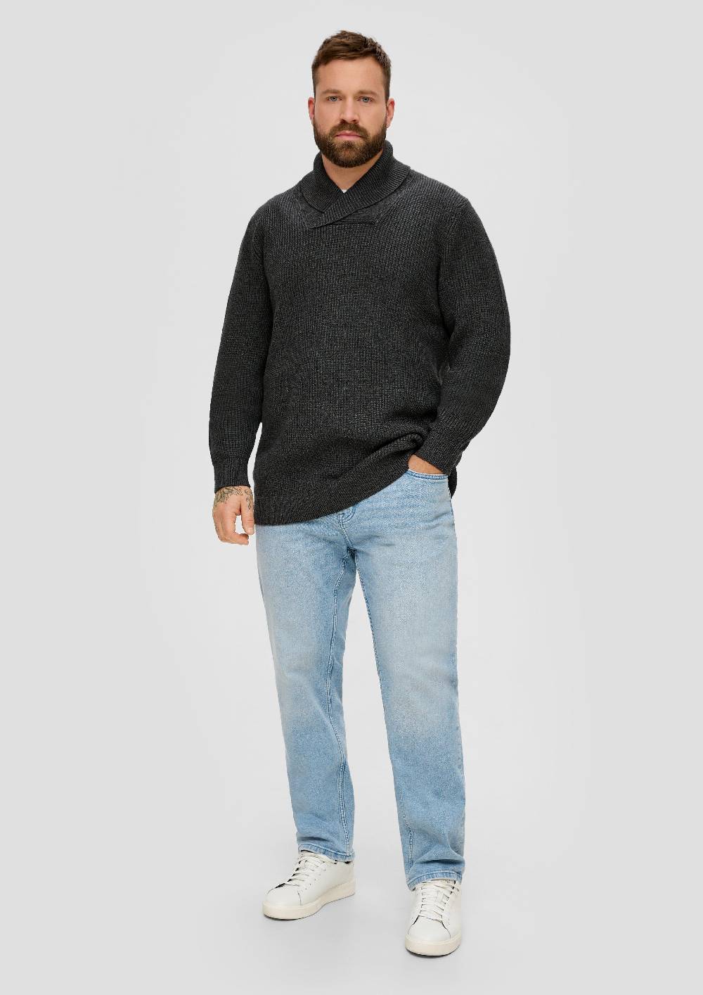 S.Oliver Strickpullover Aus Wollmix