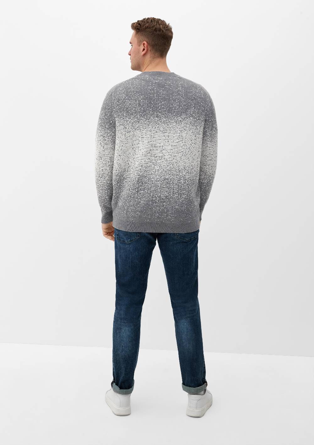 S.Oliver Strickpullover Im Jacquard-Design