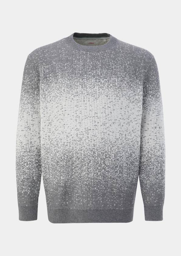 s.Oliver Strickpullover im Jacquard-Design