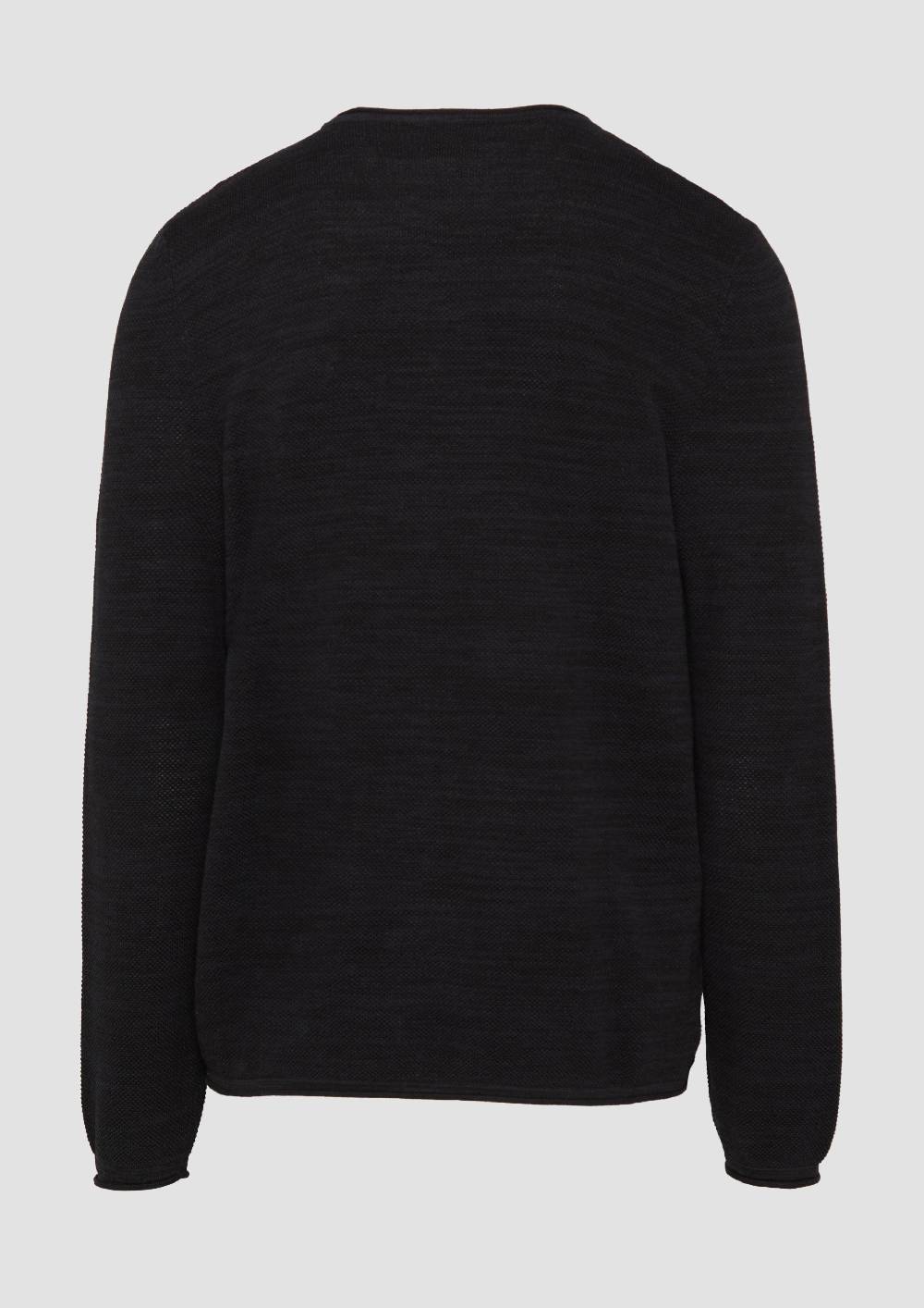 S.Oliver Strickpullover In Melange-Optik