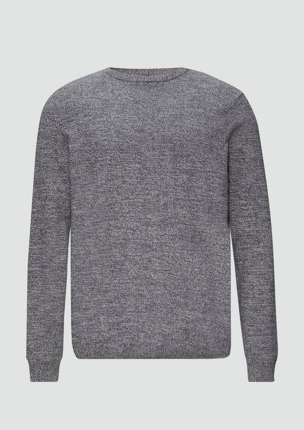 s.Oliver Strickpullover in melierter Optik