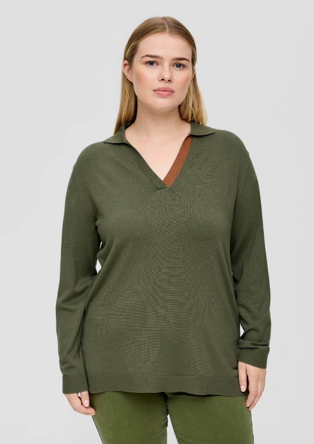 S.Oliver Strickpullover Mit Colour Blocking