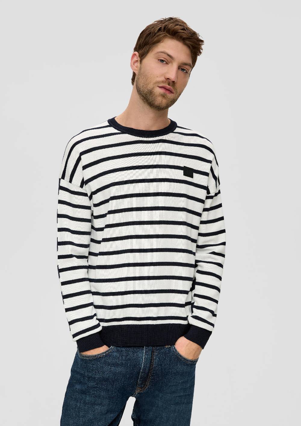 S.Oliver Strickpullover Mit Crew Neck