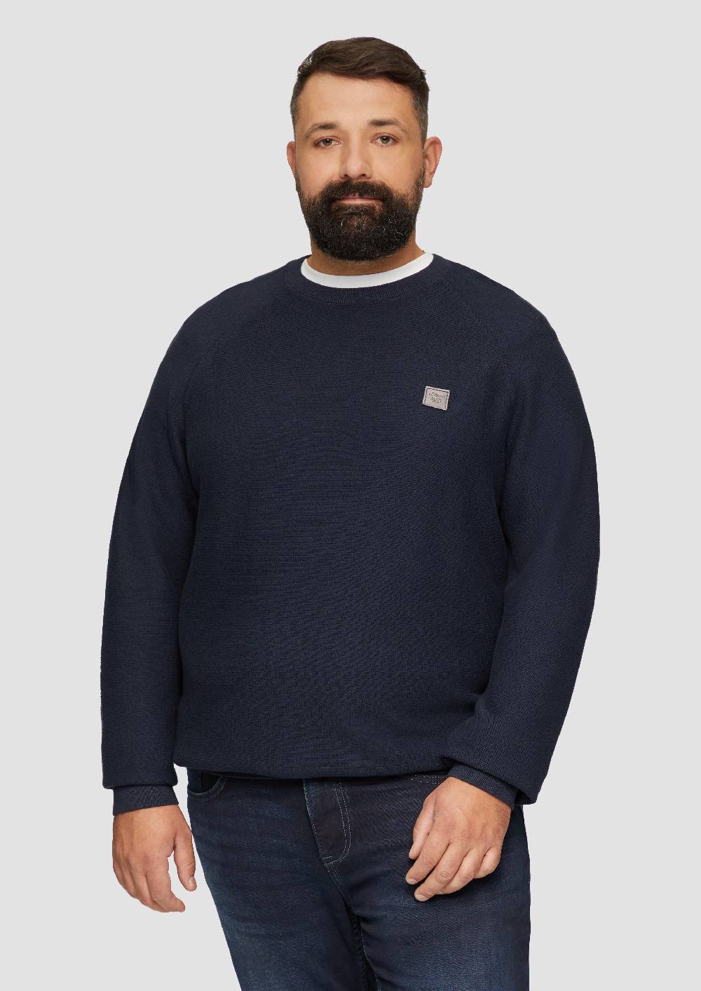 S.Oliver Strickpullover Mit Crewneck