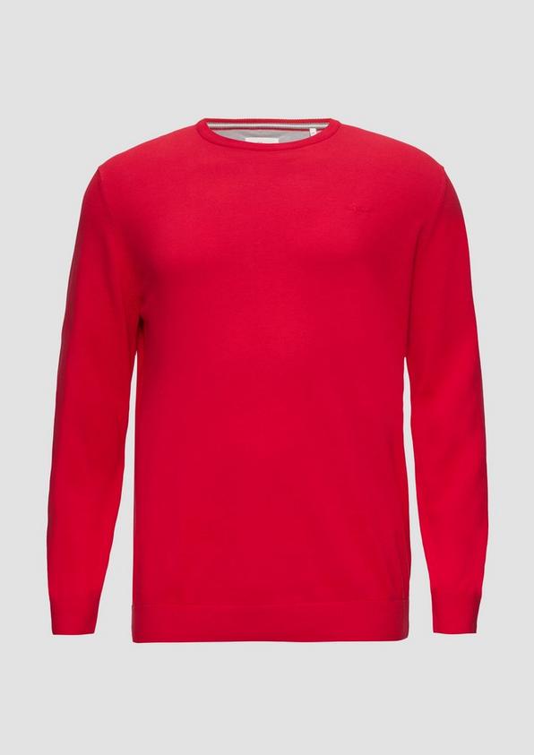 s.Oliver Strickpullover mit Crewneck