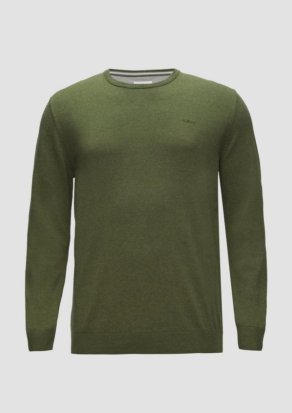 s.Oliver Strickpullover mit Crewneck