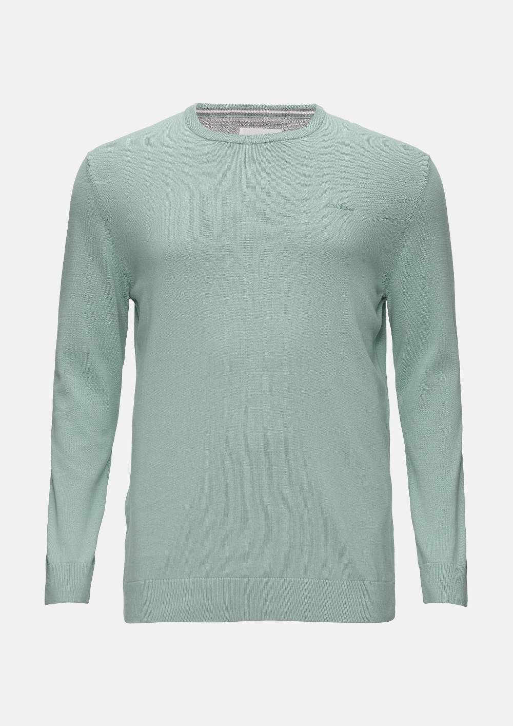 S.Oliver Strickpullover Mit Crewneck