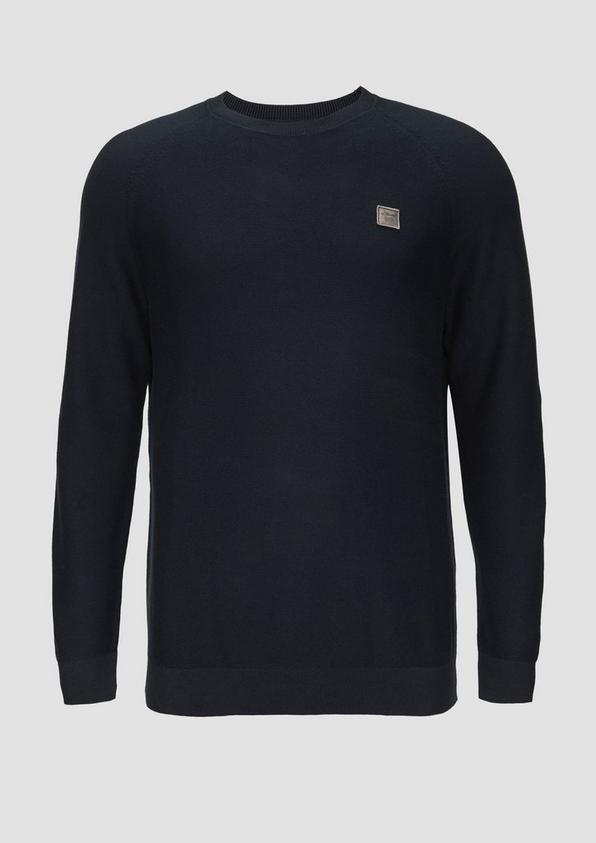 s.Oliver Strickpullover mit Crewneck