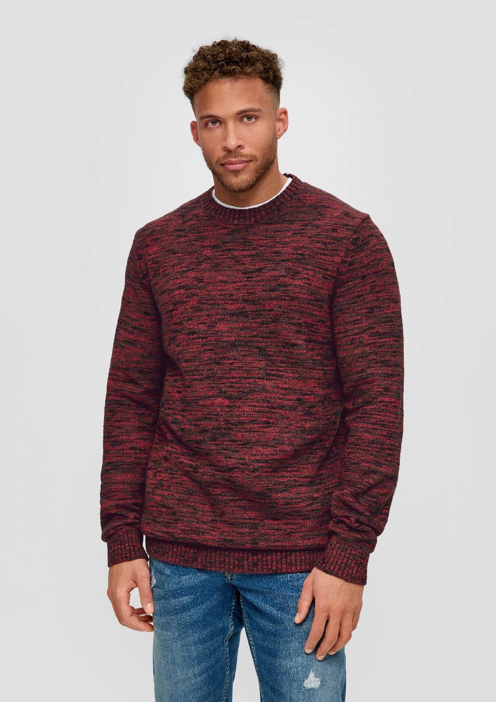 S.Oliver Strickpullover Mit Effektgarn
