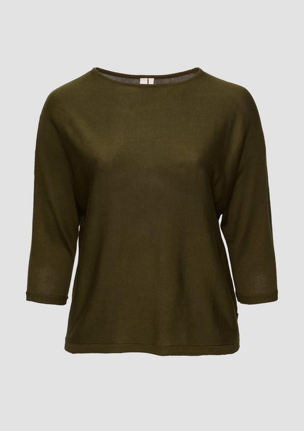 s.Oliver Strickpullover mit Fledermausarm