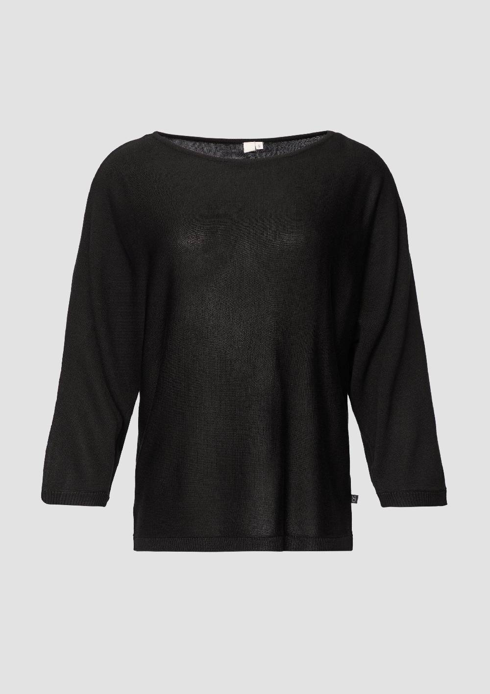 S.Oliver Strickpullover Mit Fledermausärmeln