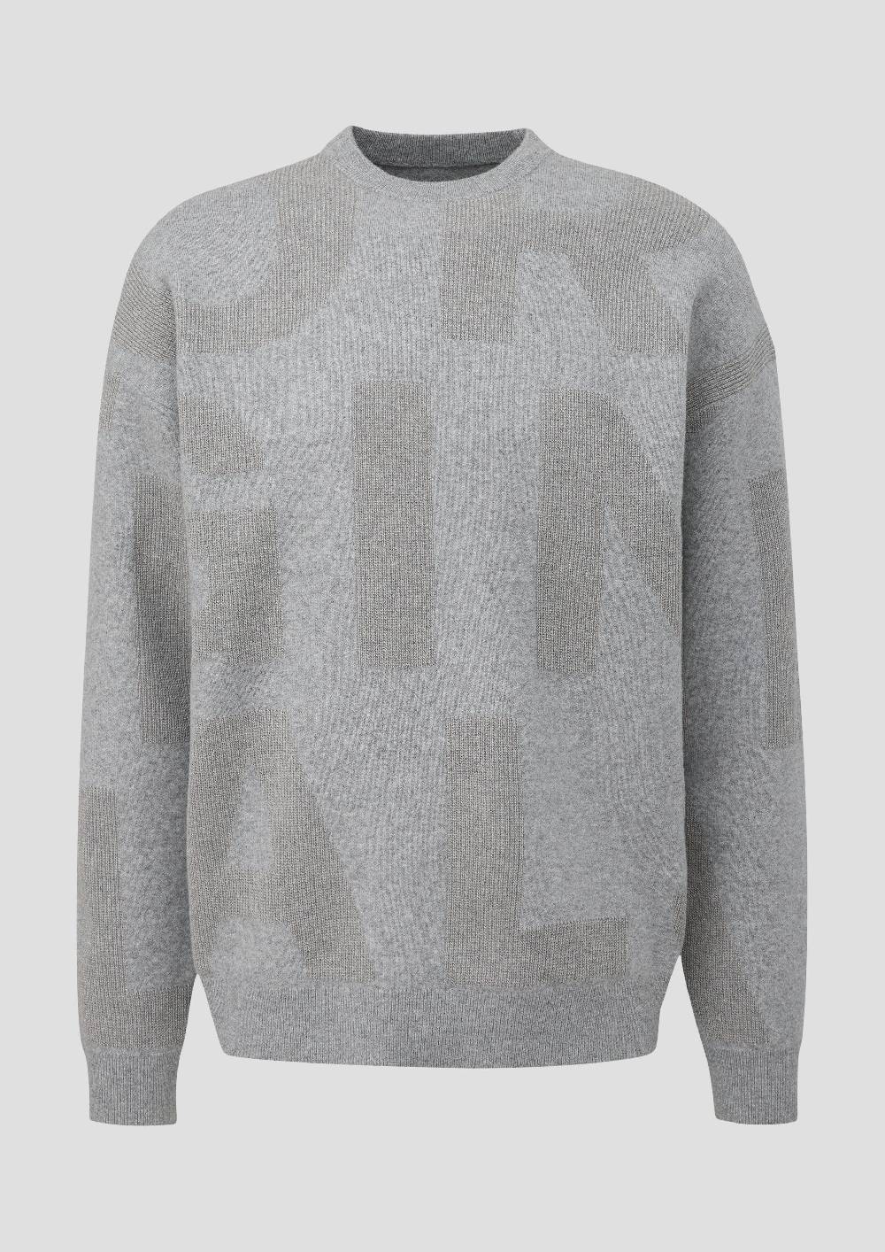 S.Oliver Strickpullover Mit Intarsienmuster