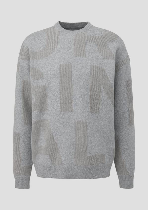 s.Oliver Strickpullover mit Intarsienmuster