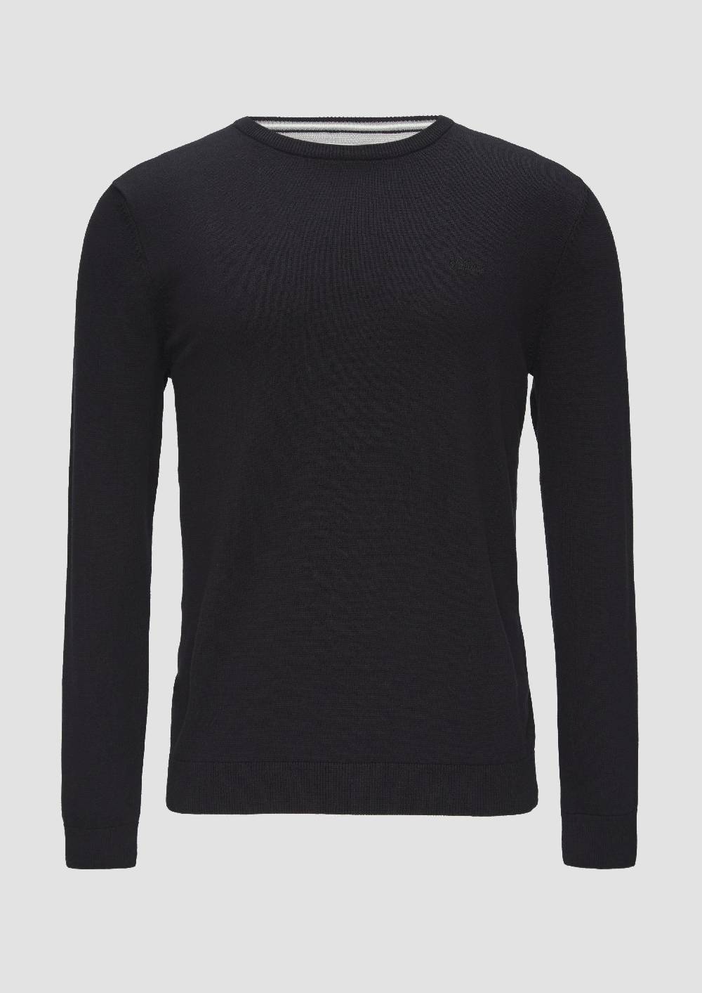 S.Oliver Strickpullover Mit Logo-Stickerei