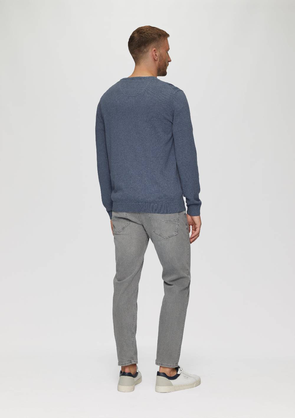 S.Oliver Strickpullover Mit Logo-Stickerei