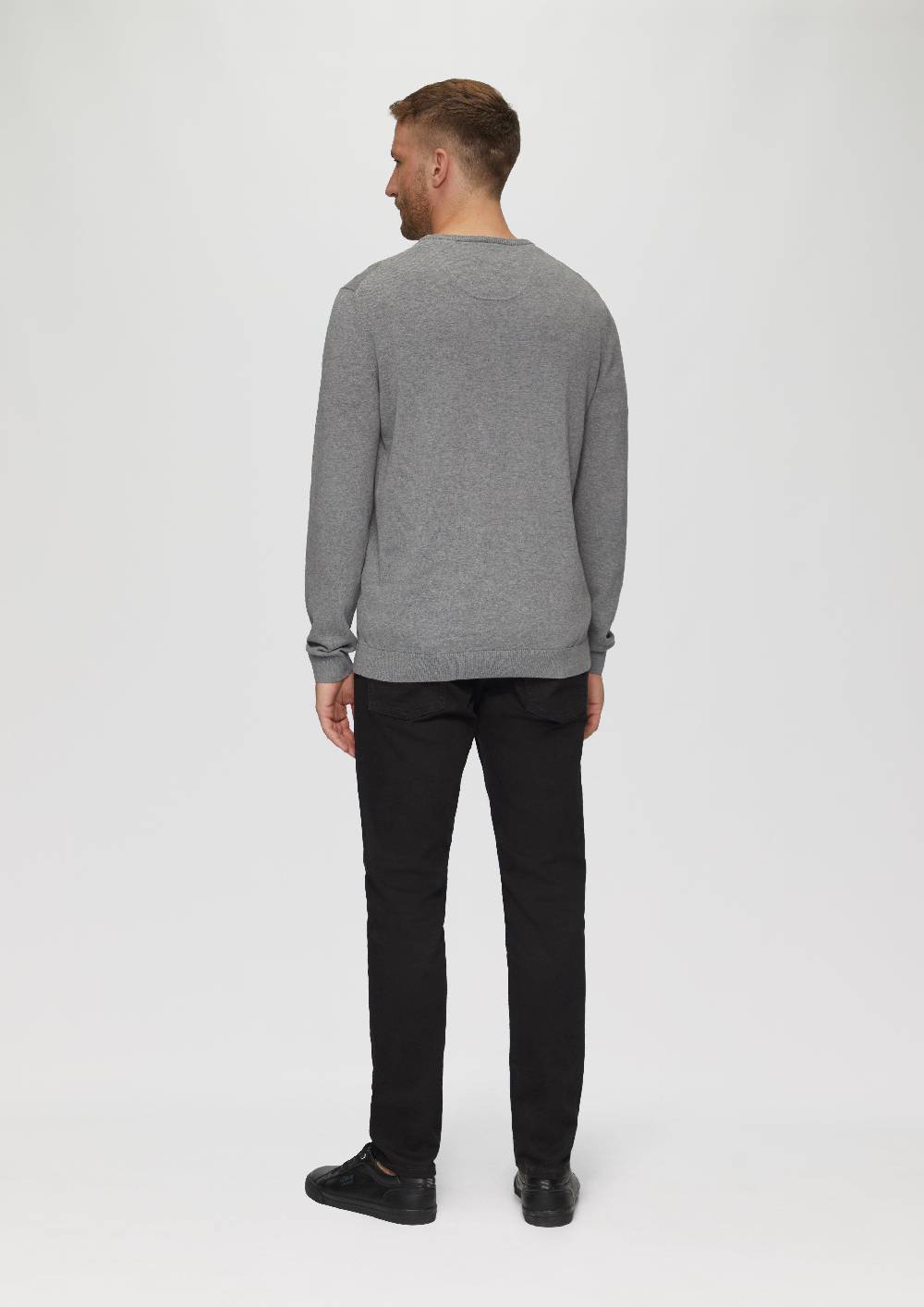 S.Oliver Strickpullover Mit Logo-Stickerei