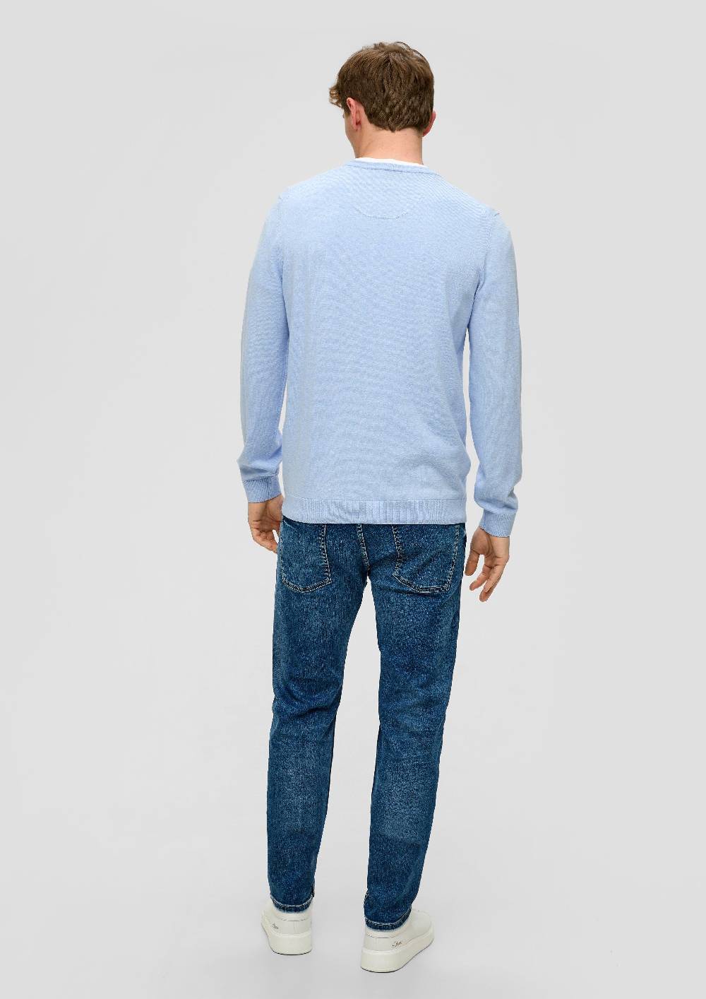 S.Oliver Strickpullover Mit Logo-Stickerei